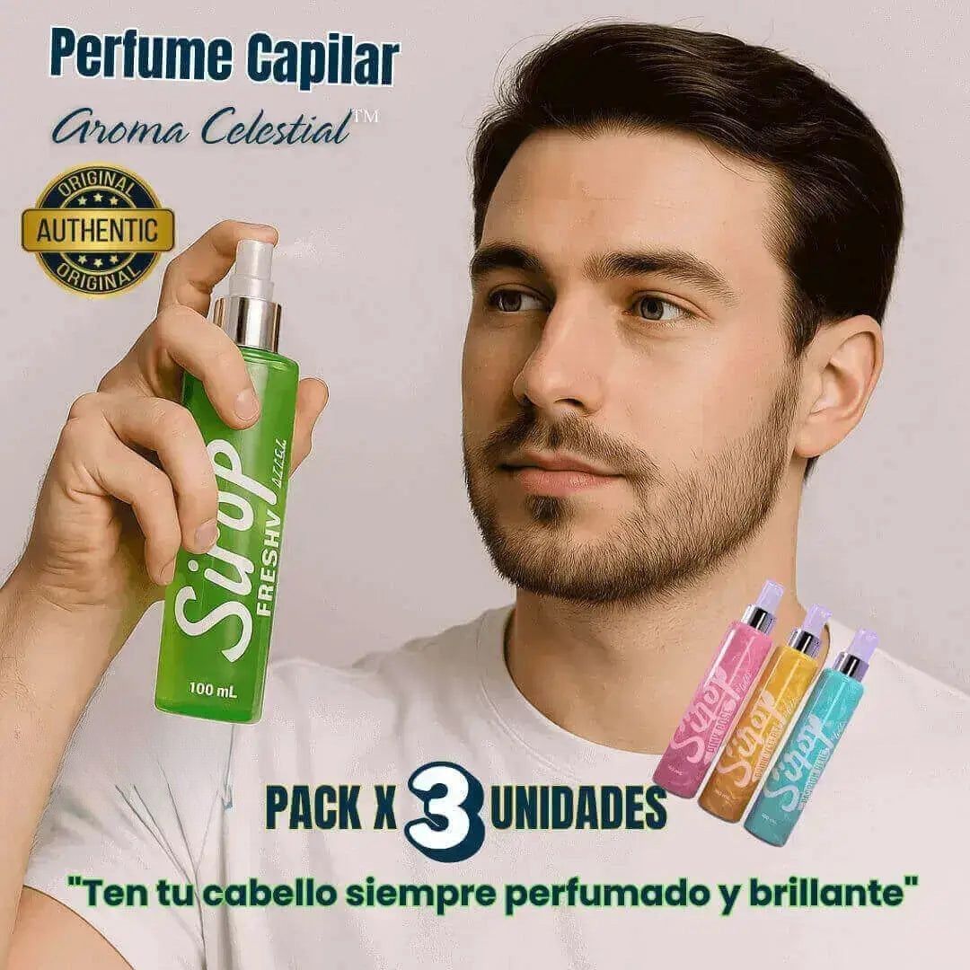 Sirop® Perfume Capilar 💎 | Hidrata, Controla el Frizz y Deja tu Cabello con Brillo y Aroma Todo el Día ✨ | 2x3 Exclusivo
