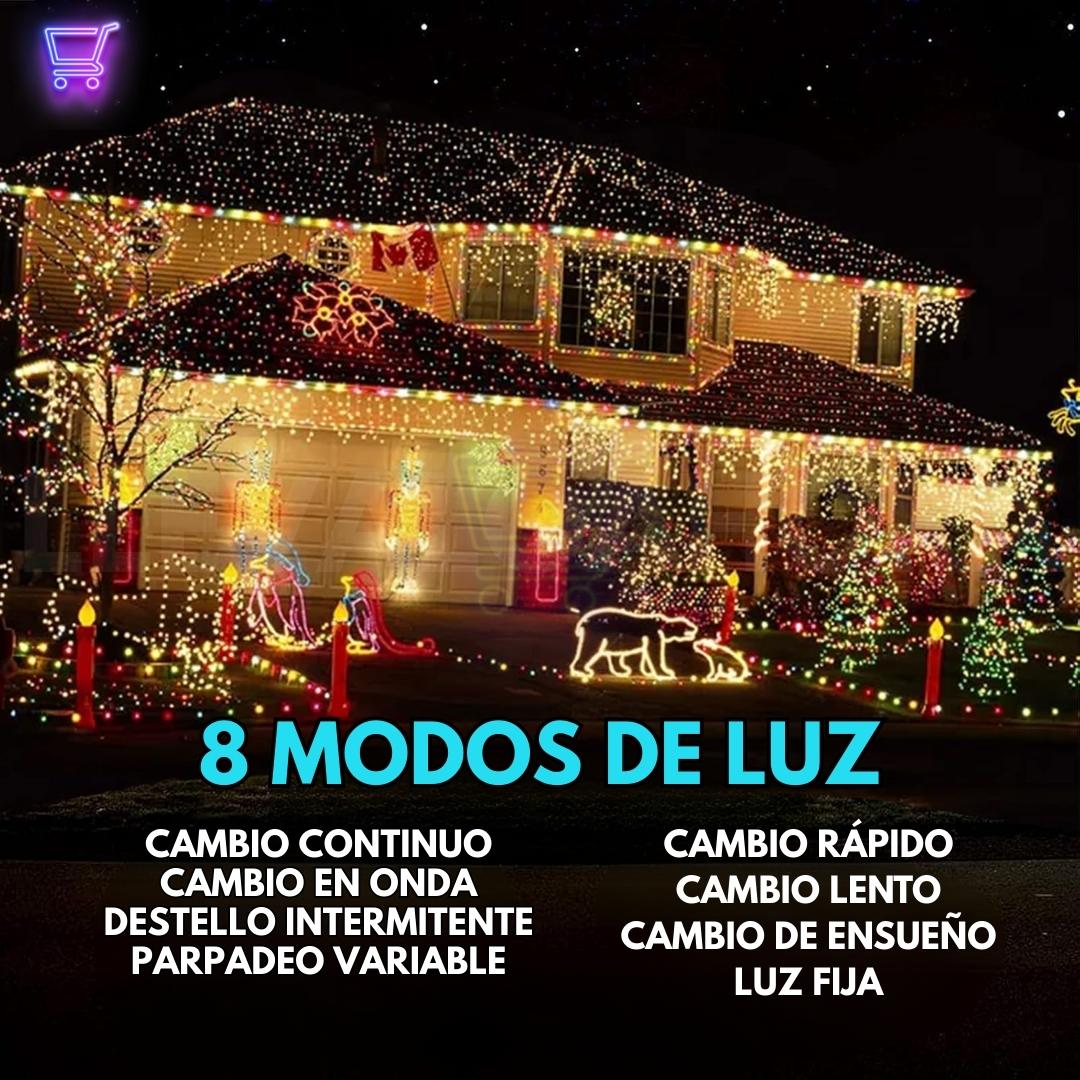 Ahorra luz y decora tu hogar ✨ | Luces DecoLuz Solar® 40 mts | 🎁 Paga 1 y llévate 2 → ¡Solo por tiempo limitado!