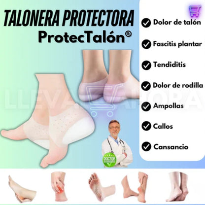 ProtecTalón® | Alivia el dolor, protege tus pies y camina con total comodidad (¡Incluye un par de protectores!) ✨
