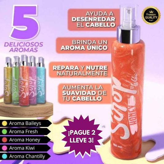 Sirop® Perfume Capilar 💎 | Hidrata, Controla el Frizz y Deja tu Cabello con Brillo y Aroma Todo el Día ✨ | 2x3 Exclusivo